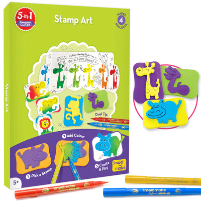 Imagimake Combo: Educational Puzzle & 5-in-1 Craft Kit