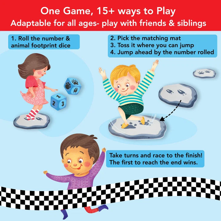 Chalk & Chuckles Stepping Stones Learning Game | Fun Educational Play