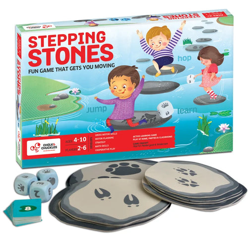 Chalk & Chuckles Stepping Stones Learning Game | Fun Educational Play