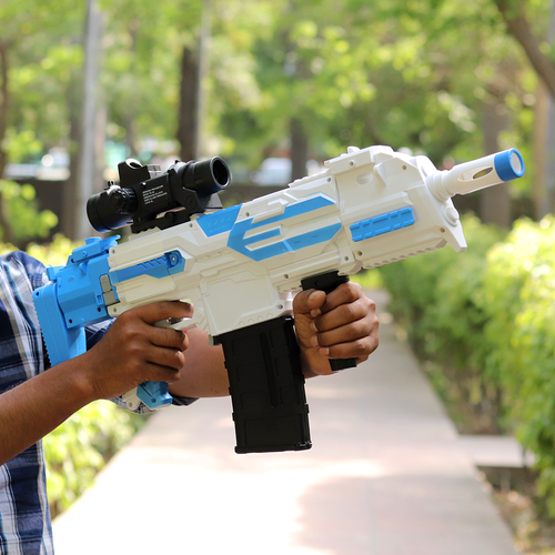 Rapid Fire Storm Blaster with 20 Soft Darts - Non Stop Action (5-14 Years)