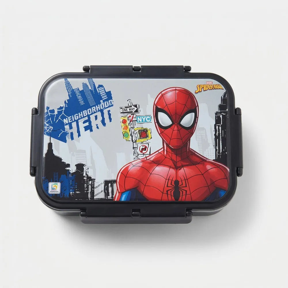 Original Spiderman 3 Compartment Insulated Lunch Box - 650ml | Neighborhood Hero