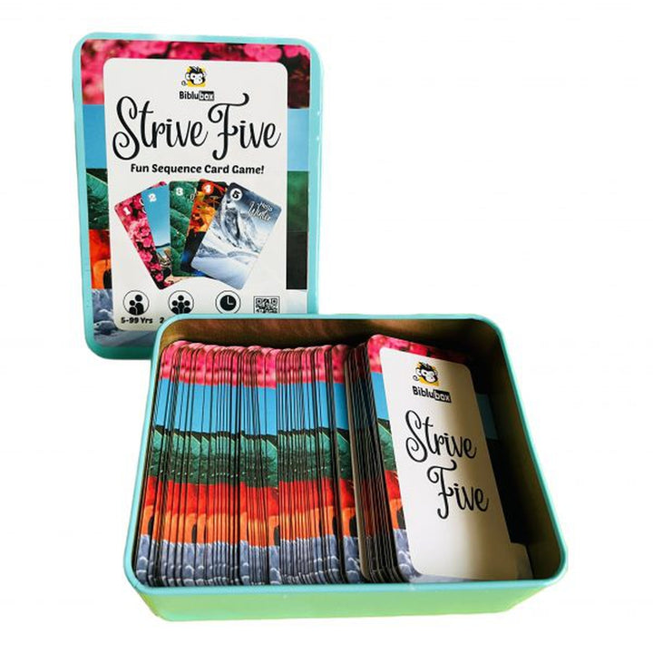 Strive Five Sequence Card Game