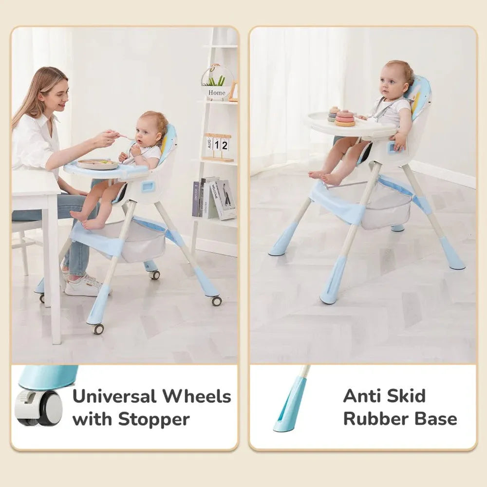 R for Rabbit Sugar Doodle Plus High Chair | 3-in-1 Convertible Design
