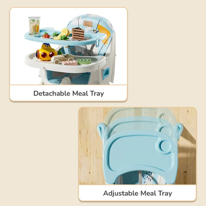 R for Rabbit Sugar Doodle Plus High Chair | 3-in-1 Convertible Design
