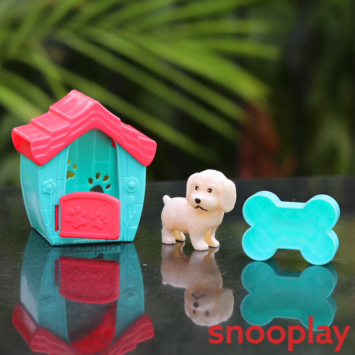 Doll Set Pretend Play Toy | Doll with Scooter and a Dog House