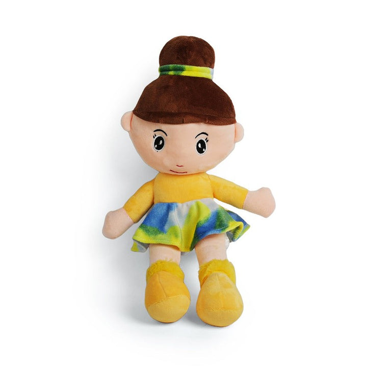 Cute & Adorable Yellow Doll Soft/Plush Toy For Girls | Height - 40 cm