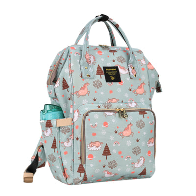 Diaper Bags - Green Dream Sky