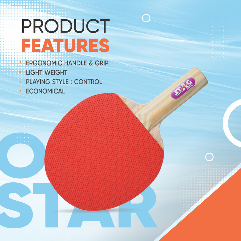 STAG ICONIC 1 Star Table Tennis Racquet