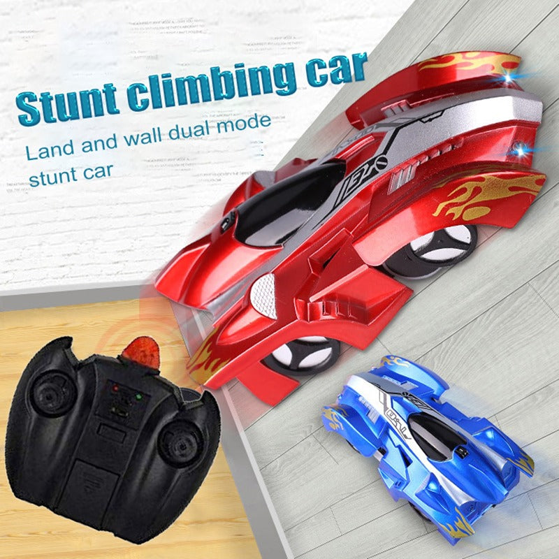 Gravity Defying  Remote Control RC Car - Dual Mode 360 Rotating - Assorted Colour and Print