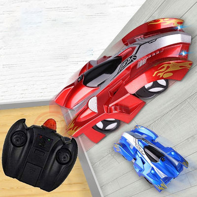 Gravity Defying Car - Remote Control - 360 Rotating (Assorted colour and Print)