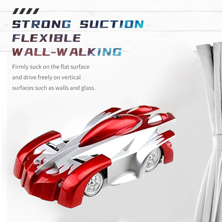 Gravity Defying  Remote Control RC Car - Dual Mode 360 Rotating - Assorted Colour and Print