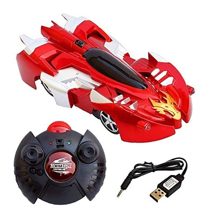 Gravity Defying  Remote Control RC Car - Dual Mode 360 Rotating - Assorted Colour and Print