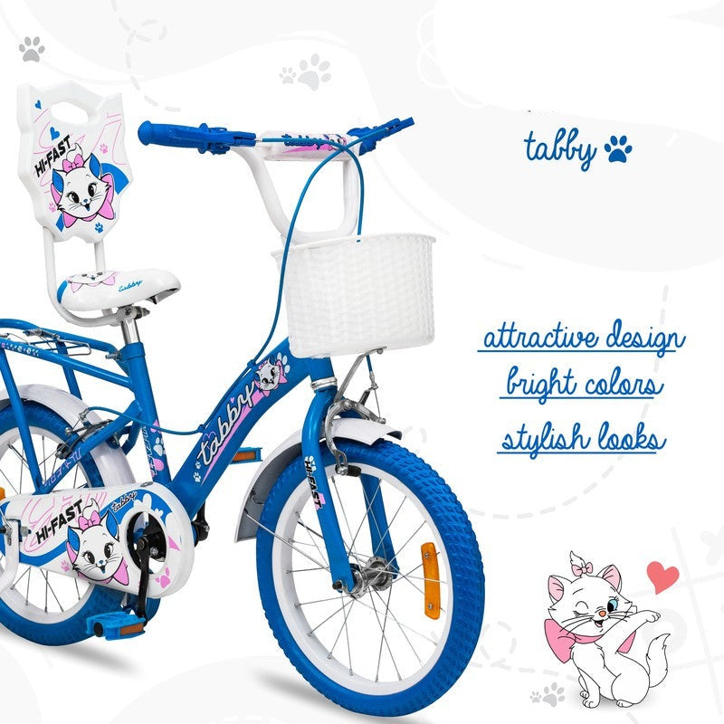 Tabby Kids Cycle 16T (Semi-Assembled) Blue - COD Not Available