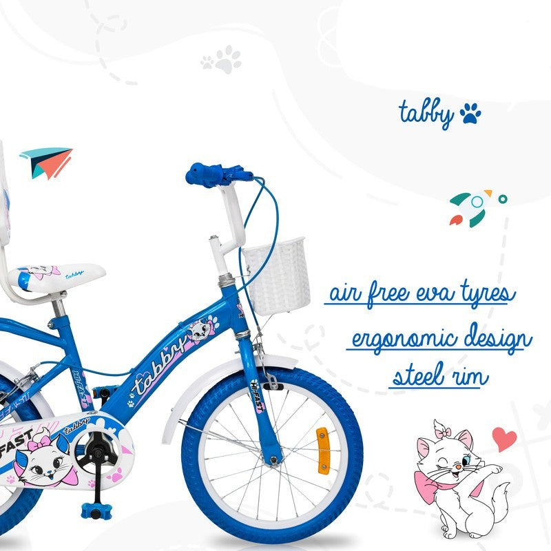 Tabby Kids Cycle 16T (Semi-Assembled) Blue - COD Not Available