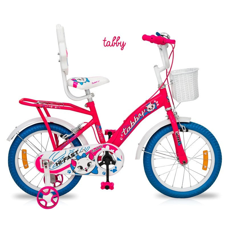 Tabby Kids Cycle 16T (Semi-Assembled) Pink - COD Not Available