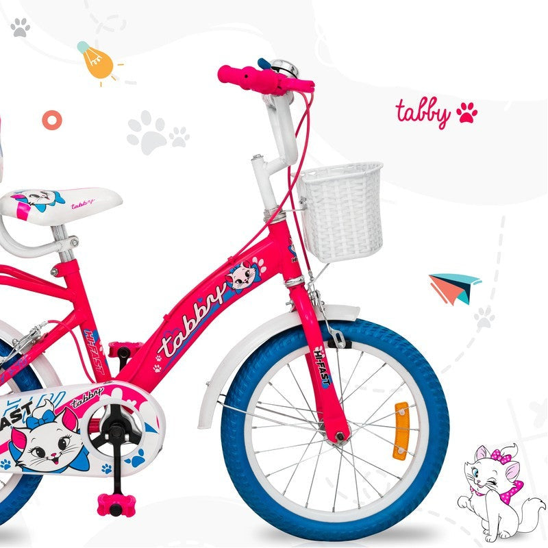 Tabby Kids Cycle 16T (Semi-Assembled) Pink - COD Not Available