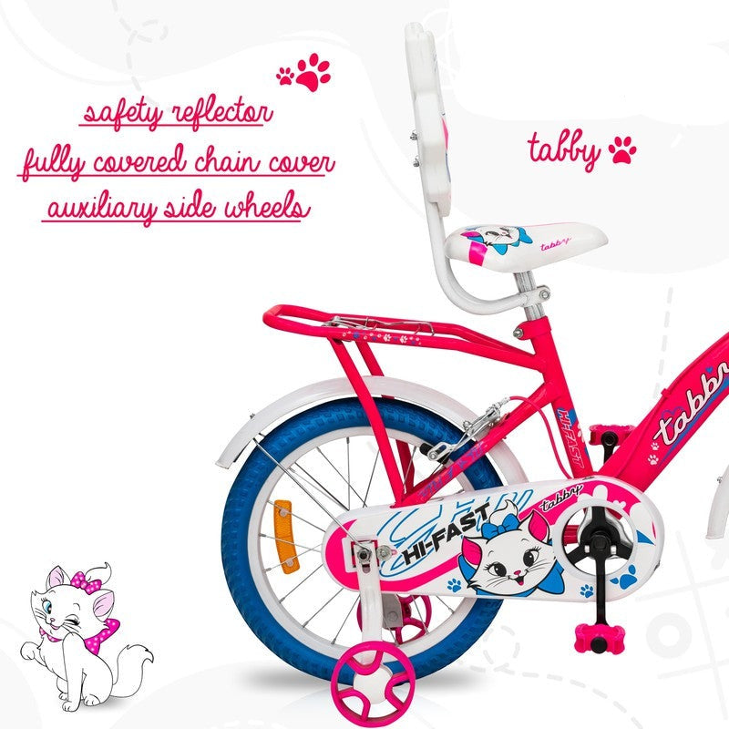 Tabby Kids Cycle 16T (Semi-Assembled) Pink - COD Not Available