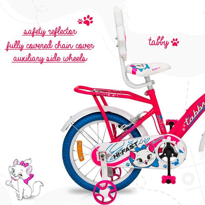 Tabby Kids Cycle 16T (Semi-Assembled) Pink - COD Not Available