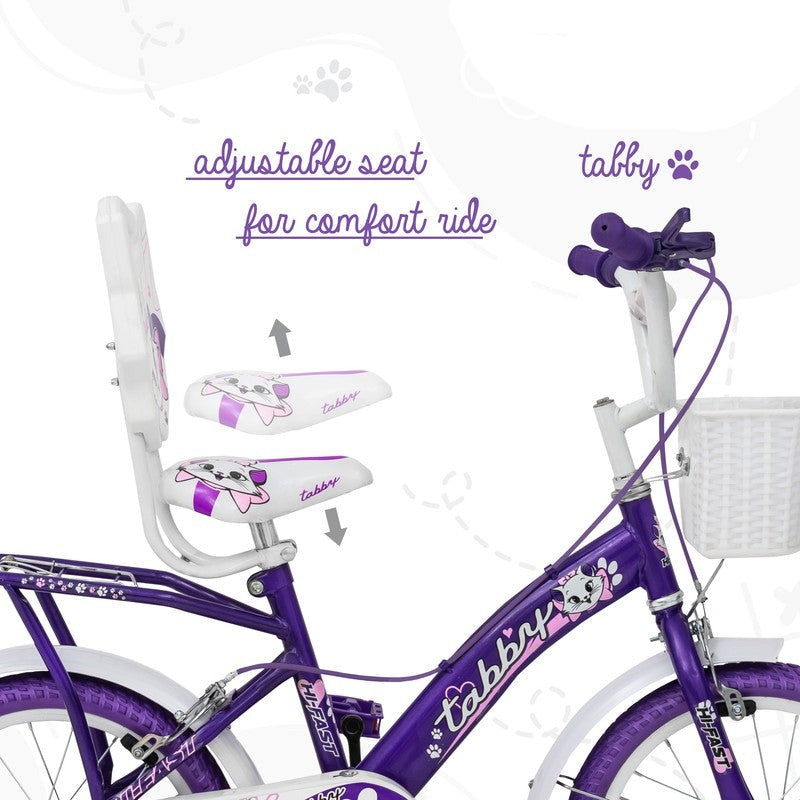 Tabby Kids Cycle 16T (Semi-Assembled) Purple - COD Not Available