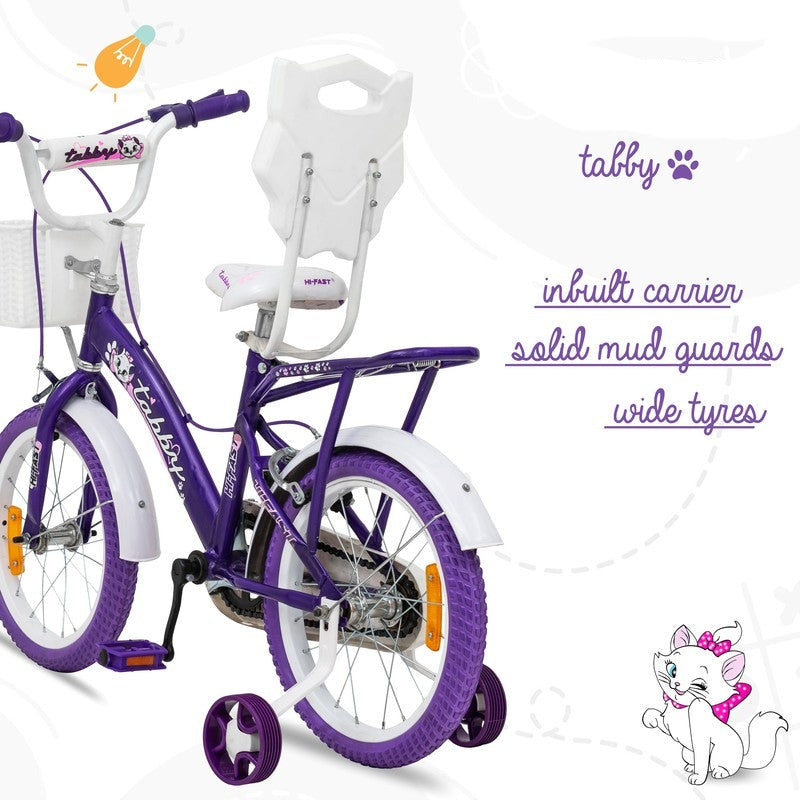 Tabby Kids Cycle 16T (Semi-Assembled) Purple - COD Not Available