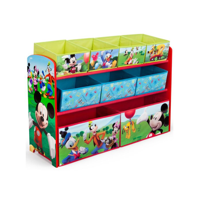 Mickey Mouse Deluxe Multi-Bin Toy Organizer | COD Not Available