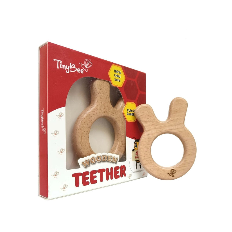 Bunny & Panda Wooden Teether