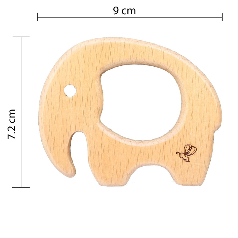 Elephant Wooden Teether