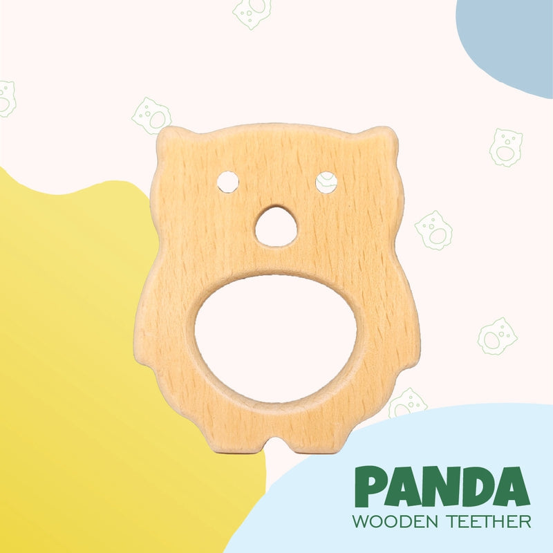 Panda Wooden Teether