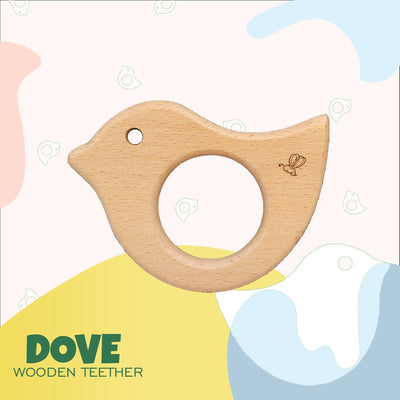 Dove Wooden Teether