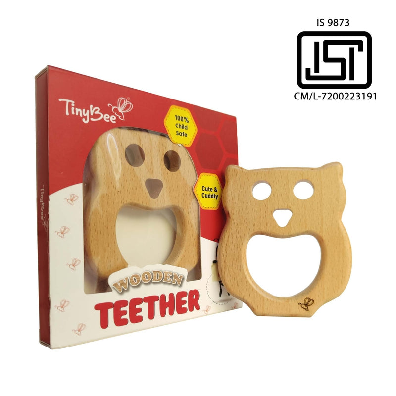 Owl Wooden Teether