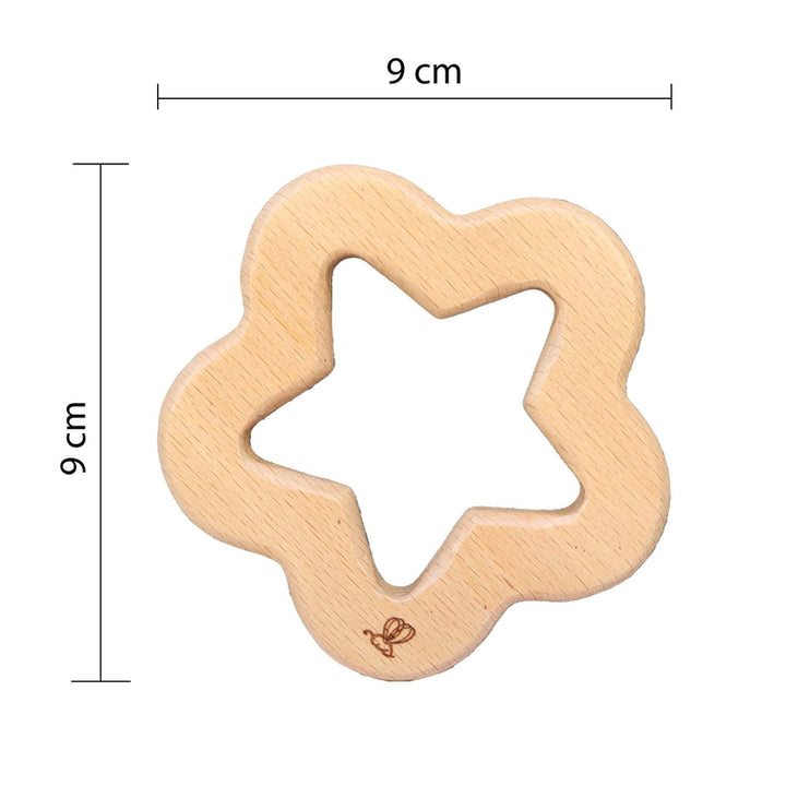 Star Wooden Teether (6-12 Months)