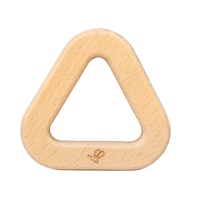 Triangular Wooden Teether