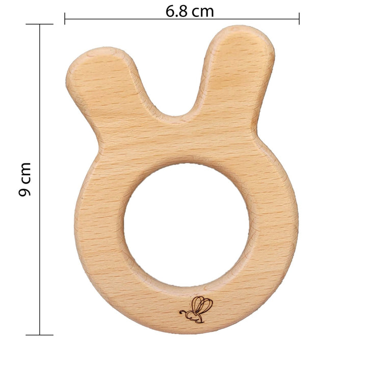 Bunny Wooden Teether (6-12 Months)