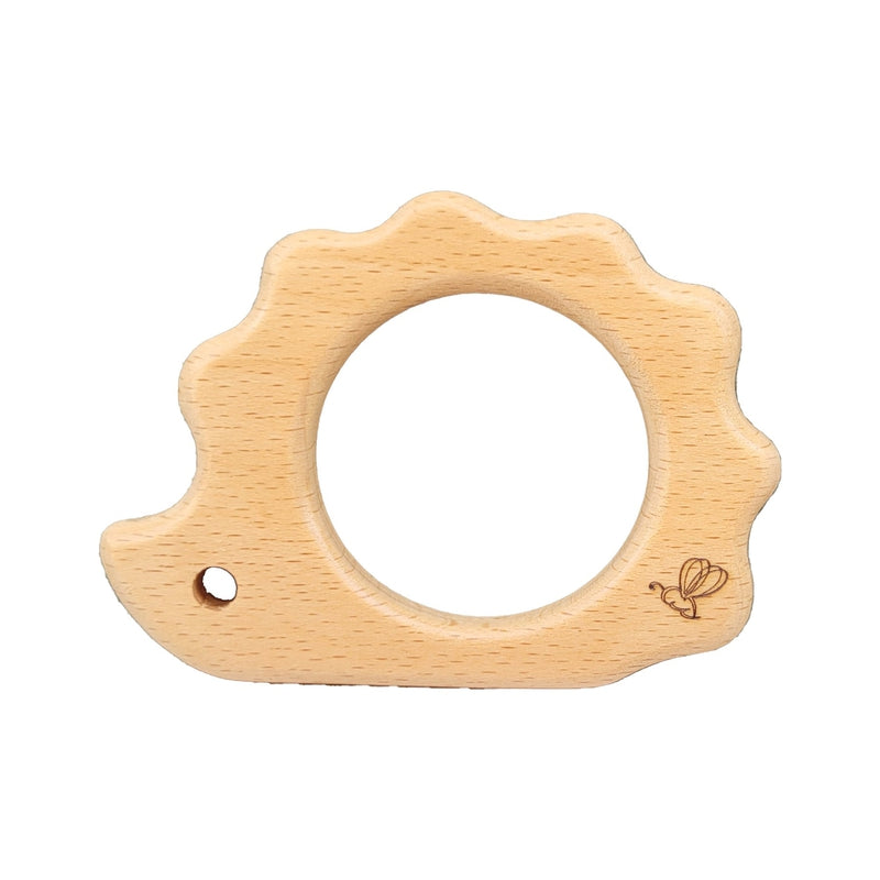 Hedgehog Wooden Teether (6-12 Months)