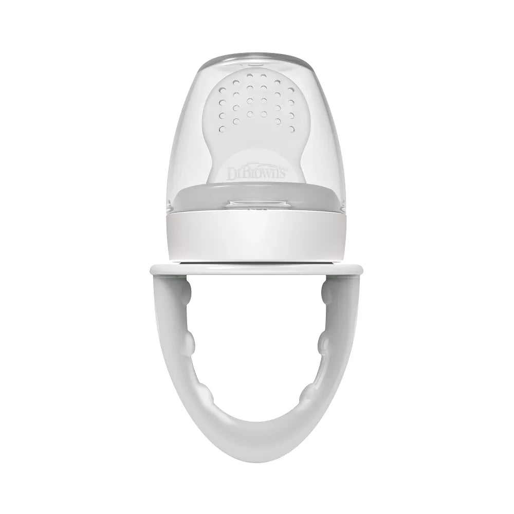 Dr. Browns Fresh Firsts Silicone Feeder | Safe & Easy Self Feeding