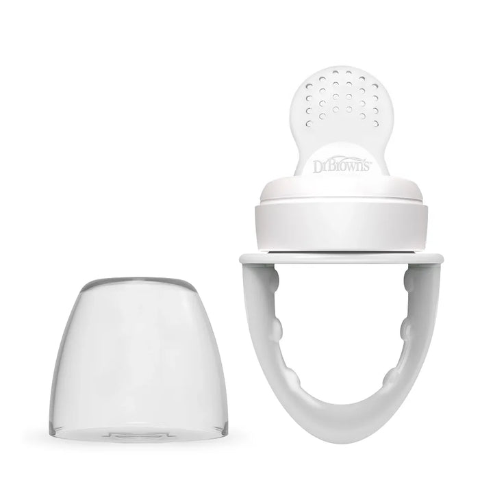 Dr. Browns Fresh Firsts Silicone Feeder | Safe & Easy Self Feeding