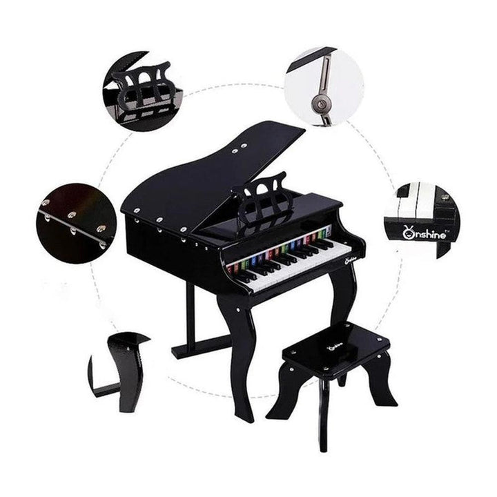 Playwell Wooden Piano for Kids (3-7 Years)