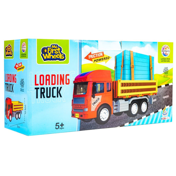 Friction Powered Realistic Loading Truck Toy