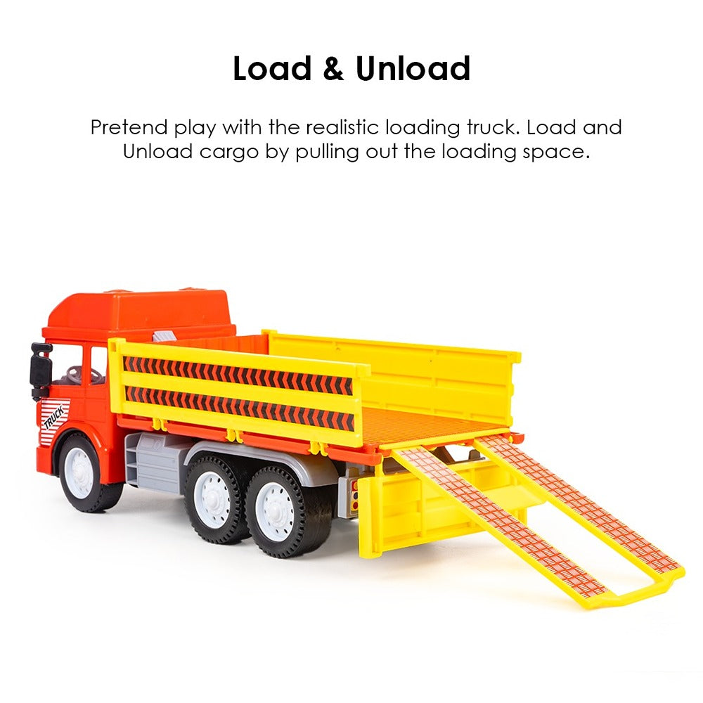 Realistic Loading Buy Friction Powered Realistic Loading Truck Toy on Snooplay India