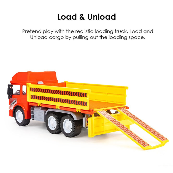 Friction Powered Realistic Loading Truck Toy