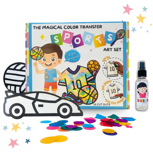 Craftopedia The Magical Color Transfer Paper Art and Craft Kit - Sports