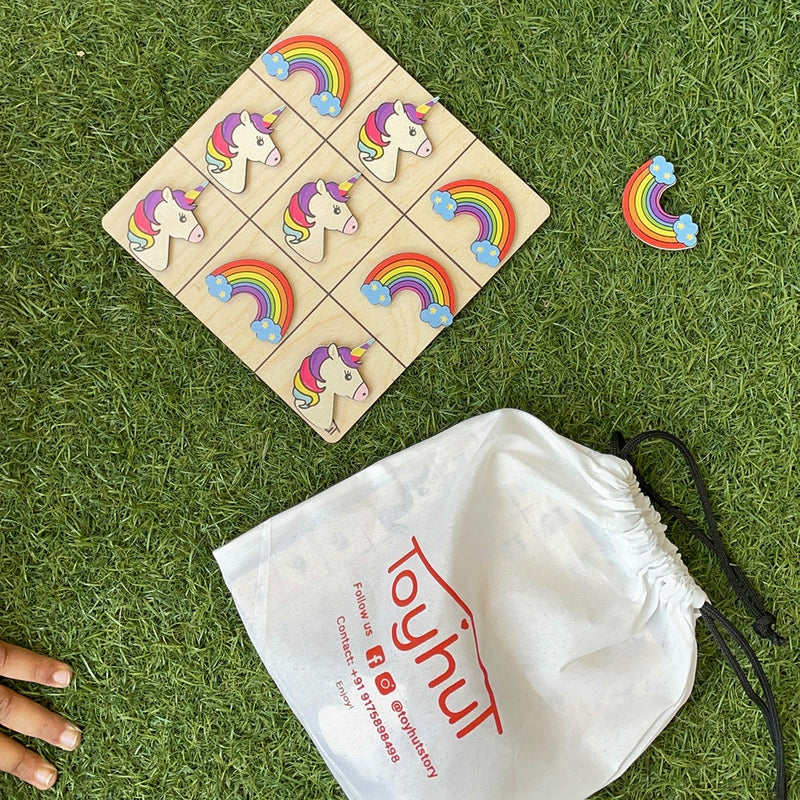 Tic Tac Toy - Unicorn & Rainbow – Snooplay