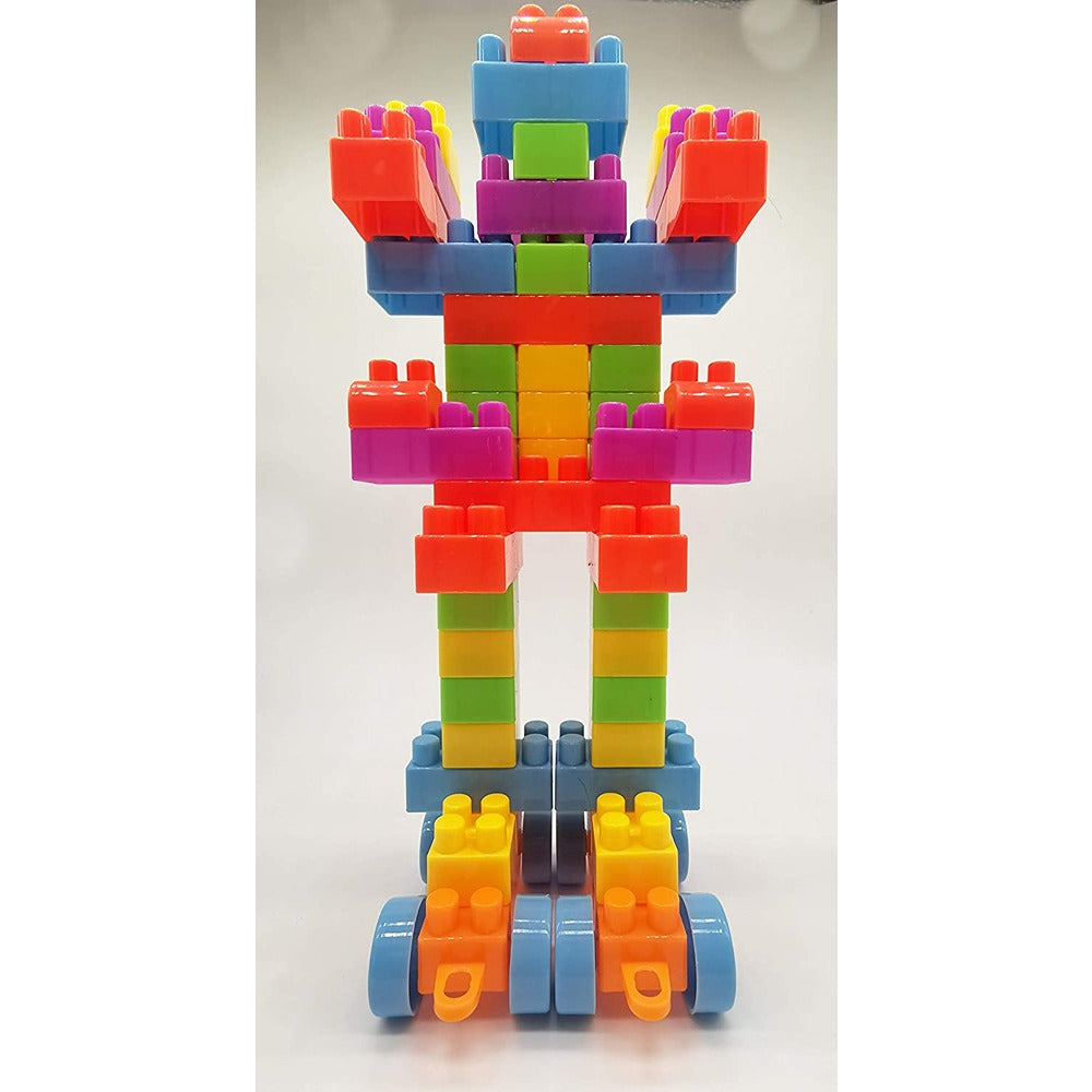 Building Block Set, DIY Interlock Construction Design Model (Multicolor)