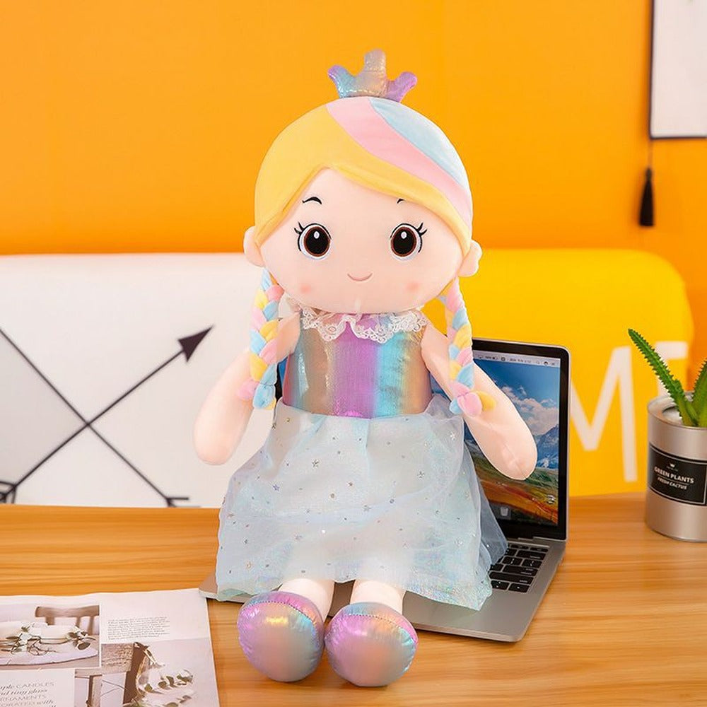 Super Soft 40 cm Shinning Doll Soft Toy  - Assorted Colours