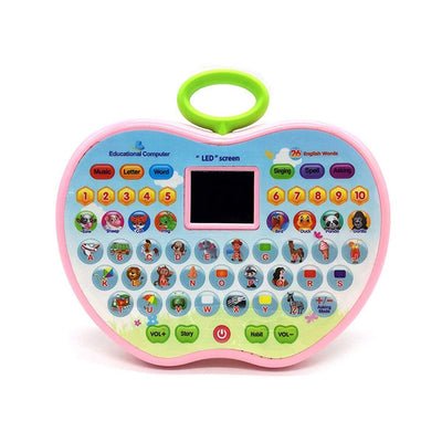 Educational Computer ABC and 123 Learning with LED Display and Music (Multi-Color)