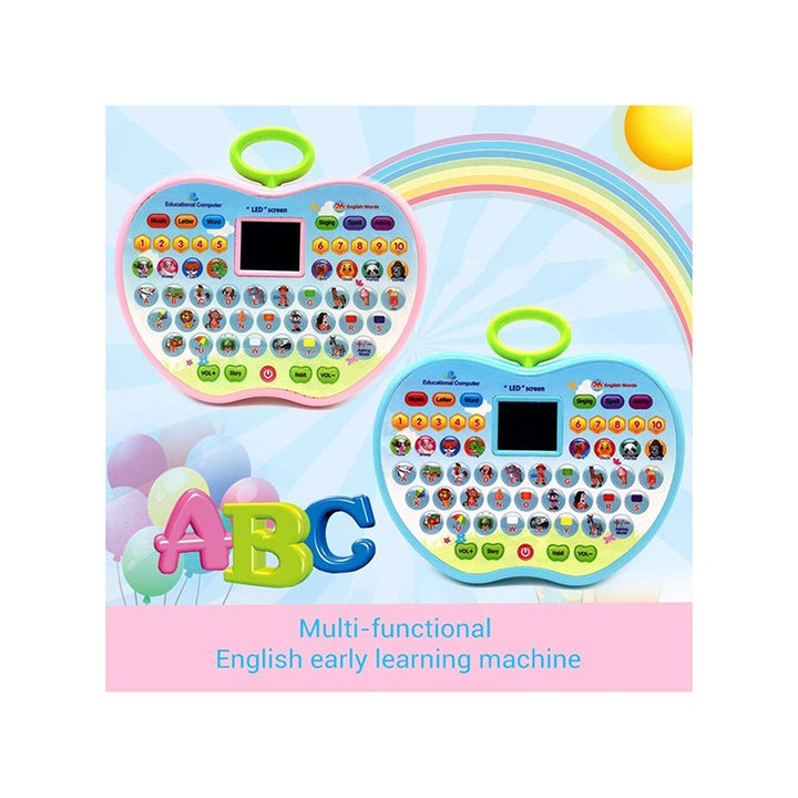 Educational Computer ABC and 123 Learning with LED Display and Music (Multi-Color)