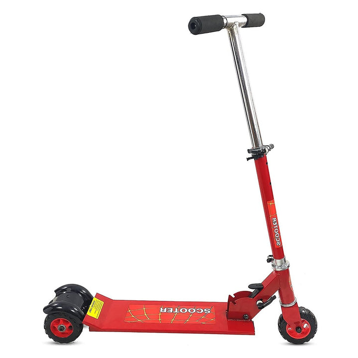 Big Size 3 Wheel Height Adjustable Scooter (Assorted colour and Print)