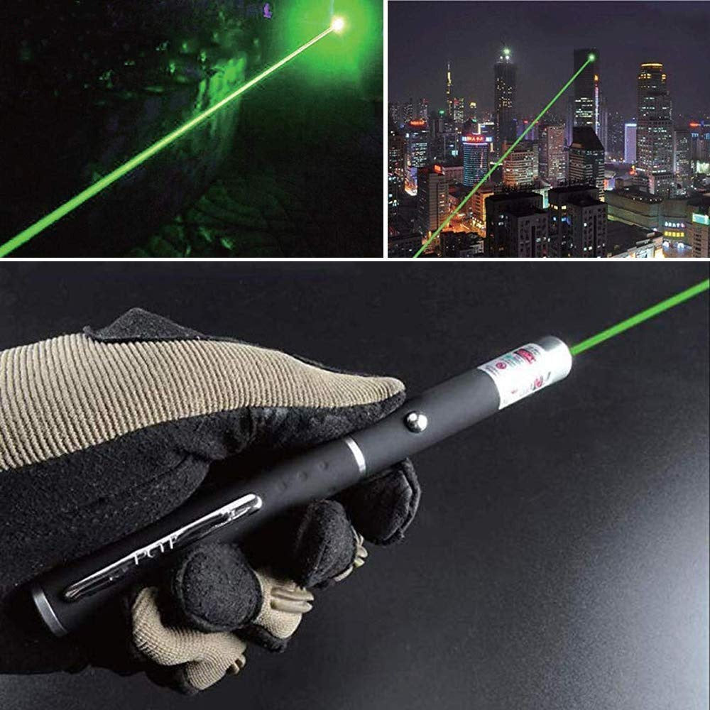 Laser Light Disco Pointer Pen Beam with Adjustable Antenna Cap to Change Project Design for Presentation (Assorted colour and Print)