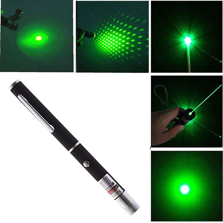 Laser Light Disco Pointer Pen Beam with Adjustable Antenna Cap to Change Project Design for Presentation (Assorted colour and Print)