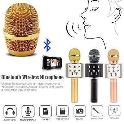 Bluetooth Mic - Wireless Handheld (Assorted colour and Print)